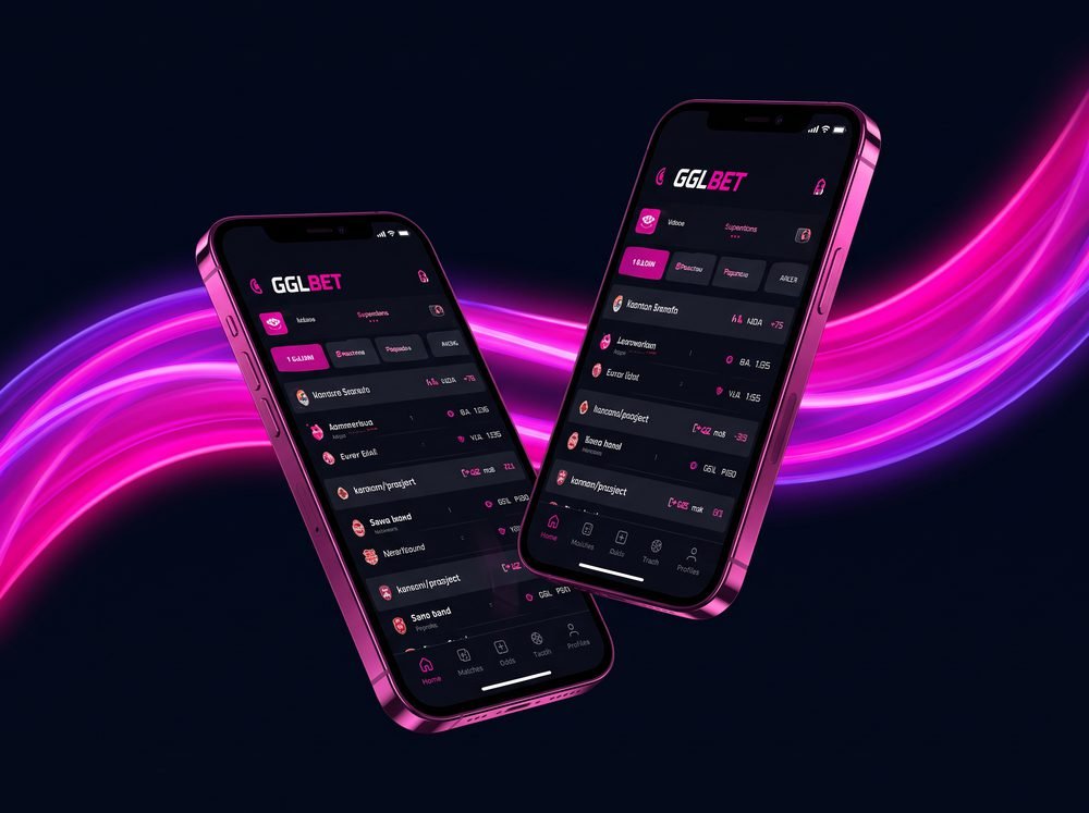 GGLBET on two phones