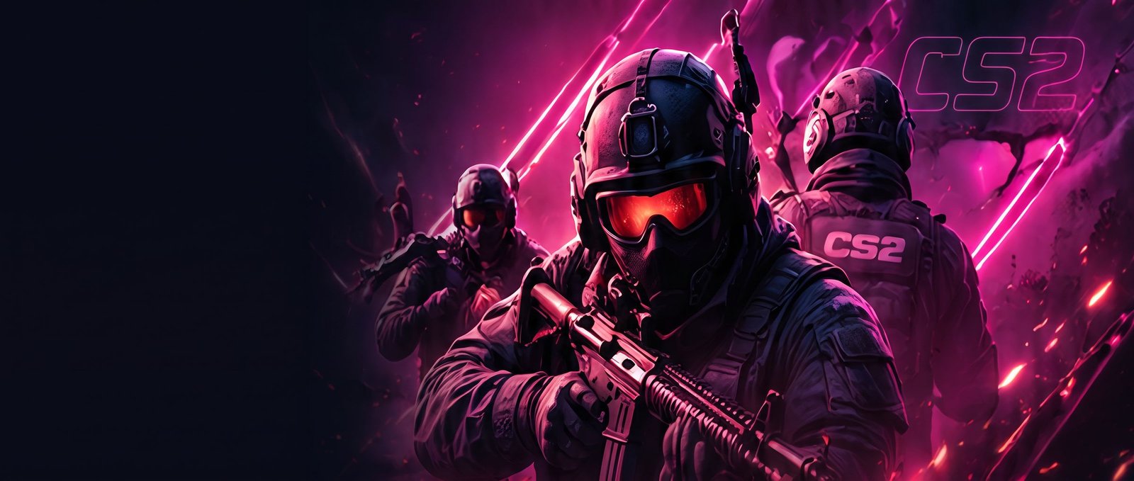 Askar CS2 dengan gogal merah – pertaruhan Counter-Strike 2 GGLBET