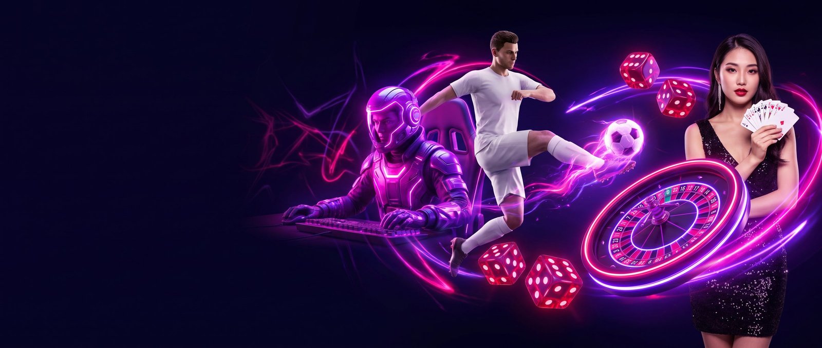 Football, esports, dice and roulette – one GGLBET account