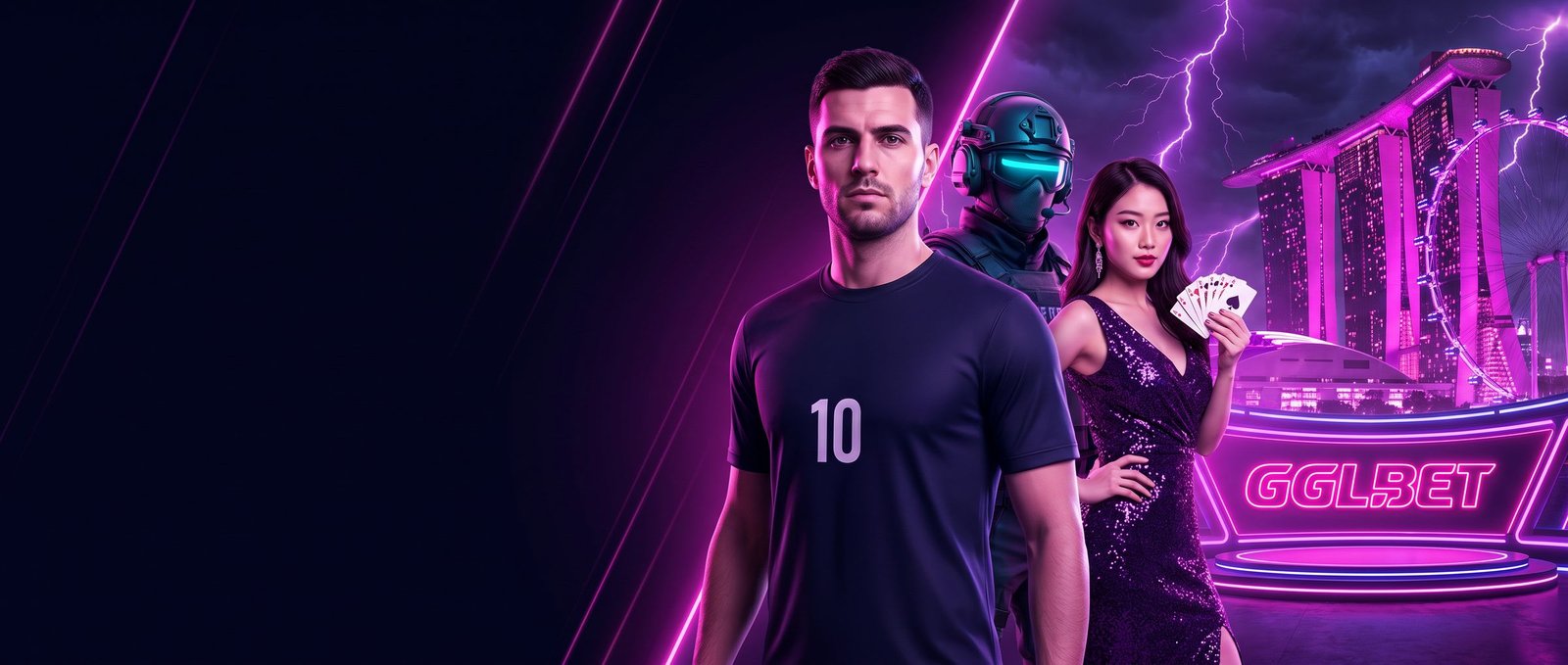 GGLBET Singapore – football, esports and live casino under the Marina Bay skyline